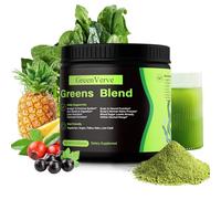 Polvere Nutrizionale a Base Vegetale Green Superfood - Miscela Naturale di Superfood di Frutta e Verdura, Senza Zucchero, Barattolo da 180 g