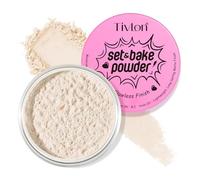 Polvere Viso Opacizzante 24g in Tono Chiaro Porcellana - Controllo Lucidità Intenso 16H, Effetto Matte e Anti-Lucido, Vegan Senza Talco con Amido di Riso per Pelli Grasse e Miste