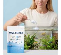 Polvo aclarador de agua, purifica rápidamente el agua, producto de cuidado de acuario de larga duración, removedor de algas de estanque seguro para peces, estabilizador de crecimiento de plantas