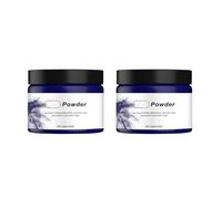 Polvo azul marroquí, 2 unidades, 100 g - Mascarilla en polvo blanqueador y reafirmante, refinador de poros, hidratante y mejora el aspecto de la piel, para todos los tipos de piel