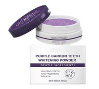 Polvo Blanqueador Dental Morado, Aclara Las Manchas Superficiales, Proporciona Una Frescura Duradera, Mantiene la Salud de Las Encías Y Mejora Los Resultados Del Cuidado Bucal(2pcs)