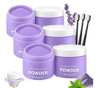 Polvo Blanqueador Dental Morado - Quitamanchas Seguro Para El Esmalte, Blanqueador Dental Suave Morado, Polvo Blanqueador, Limpieza Profunda Y Aliento Fresco (3 unidades)