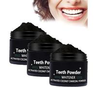 Polvo blanqueador dental natural, limpieza profunda, blanqueamiento natural, quitamanchas eficaz y alternativa a la pasta de dientes