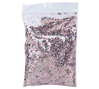 Polvo Brillante para Uñas, Purpurina de Resina 50g, Color Rosa Dorado, Ingredientes Saludables y Ecológicos - Brillo Intenso, Versátil para Uñas y Manualidades