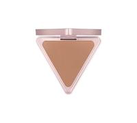 Polvo bronceador triangular para un contorno preciso de control de aceite, polvo de fijación, acabado mate natural para uso diario, acabado natural mineral