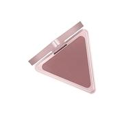 Polvo bronceador triangular para un contorno preciso de controles de aceite, ajuste de acabado mate natural para uso diario, bronceador triangular