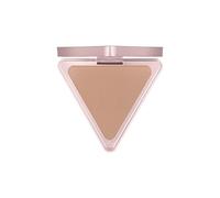 Polvo bronceador triangular para un contorno preciso de controles de aceite, ajuste de acabado mate natural para uso diario, bronceador triangular
