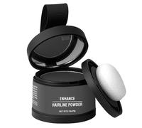 Polvo capilar para mujer, polvo para el cabello, polvo de retoque, aplicador incluido, corrector de pelo impermeable y de larga duración, herramienta de sombra de cobertura gris para un look