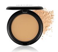 Polvo Compacto Natural, Polvo de Maquillaje Mate Resistente al Agua, Polvo de Maquillaje Universal, Polvo Compacto Mate para un Glow Natural, Refina los Poros y Fija Duraderamente, Vegano (B-04)