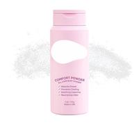 Polvo Confort Femenino - 113g Natural y Absorbente del Sudor No Pegajoso | Polvo para Partes Íntimas Masculinas | Para Debajo Del Pecho Brazos Interior De Muslos Ingle Glúteos Pies Y Piel