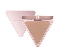 Polvo Contorneador | Bronceador Para Piel Clara - Paleta Compacta De Forma Triangular Mate Para Rostro