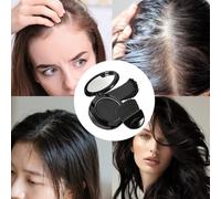 Polvo Cubrerraíces - Polvo Multifuncional Cobertura Cabello con Aplicador y Espejo | Cobertura Portátil para Mujeres y Caballero Look Instantáneo Más Denso y Voluminoso | Aspecto Más Grueso y Volumino