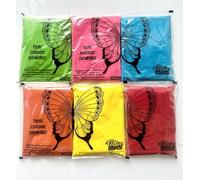 Polvo de 7 x 50 g/m² no tóxico de color HOLI para colores de carrera, fotografías, revelación de género, fiestas, festivales y arte variado