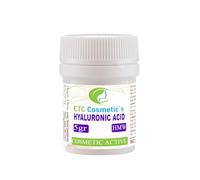 POLVO DE ÁCIDO HIALURÓNICO - 5 g HMW (ALTO peso molecular) 100% NATURAL y FUERTE Antienvejecimiento, rellenador de arrugas