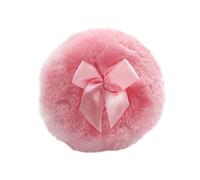 Polvo De Bebé, Polvo Corporal, Soplo De Polvo Ultra Para La Cara Y El Cuerpo Con Nudo En Cinta, Herramienta De Maquillaje Seco Para Uso Doméstico/Viaje, Applicat