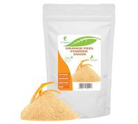 Polvo de cáscara de naranja - 200 gr - Mascarillas faciales, mascarillas capilares, peelings suaves, limpieza, exfoliación, puro y natural