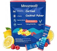 Polvo de Cortisol Natural,Cortisol Drink,Sueño & Regulación del Cortisols,para Alivio de Sueño y Estrés,Promueve la relajación y la concentración,Apto Unisex