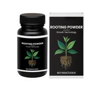 Polvo de enraizamiento: estimulador de raíces de plantas de 100 g, polvo nutritivo soluble en agua, promotor de propagación | Plantas de interior, fertilizante para jardín al aire libre, potenciador d