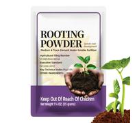 Polvo de Enraizamiento para Esquejes | Estimulador de Raíces, Nutriente para Plántulas,Alimento en Polvo para Plantas de Interior,para Árboles Frutales, Potos, Flores, Suculentas, Cítricos, Orquídeas