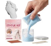 Polvo de Fundición de Resina Ecológica - 100 g Activado por Agua de Curado Rápido | Polvo de Yeso para Moldeado Manual con Arcilla,para Manualidades de Decoración del Hogar Parejas