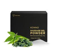 Polvo de Gel de Masaje Nuru Japonés 200g (Konno) | Formulado con Alga Marina y Tè Verde Naturales | Hecho en Japón | Sin Parabenos ni Glicerina | Sin Fragancia | Rinde 20 Litros | Vegano