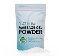 Polvo de Gel de Masaje Nuru Japonés 50g - Edición Platinum | Sobre resellable | Hecho en Japón | Resbaladizo, inodoro, insípido y no mancha | Sin parabenos ni glicerina | Rinde hasta 5 litros de gel