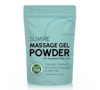 Polvo de Gel de Masaje Nuru Japonés 50g - Edición Sakura | Sobre resellable | Aloe vera, alga marina, regaliz y té verde | Hecho en Japón | Inodoro, insípido, no mancha | Rinde hasta 5 litros de gel