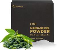 Polvo de Gel de Masaje Nuru Japonés Matsuri 100g, Hace 10 Litros