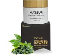 Polvo de Gel de Masaje Nuru Japonés Matsuri 40g, Algas, Regalo, Hace 4L