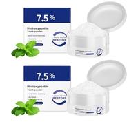 Polvo de hidroxiapatita microcristalina, pasta dental con 7,5% de nanohidroxiapatita para una frescura duradera