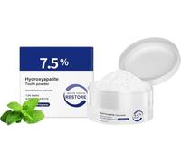 Polvo de hidroxiapatita microcristalina, pasta dental con 7,5% de nanohidroxiapatita para una frescura duradera
