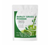 Polvo de Hierba de Cebada Orgánica: Superalimento de Hoja de Cebada 100% Natural y Puro, Bolsa Resellable de 100 g, Rico en Antioxidantes, Desintoxicante y Digestivo, Vegano y Sin Gluten(1pack)