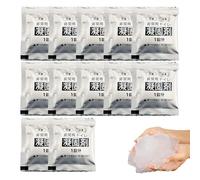 Polvo de inodoro portátil | Polvo de inodoro para exteriores | Bolsas portátiles para orinal | Suministros de inodoro portátiles multifuncionales para acampar para viajes de escalada