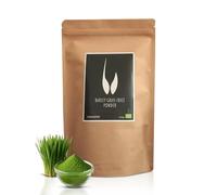 Polvo de Jugo de Hierba de Cebada Ecológico | Barley Grass Juice Powder | Superior certificada 100 % soluble | Polvo alcalino | rawster (400 g)