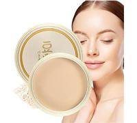 Polvo de leche de soya corrector y fijador, cobertura duradera, suavizante y control de grasa, base de maquillaje de fijación, para todo tipo de piel.