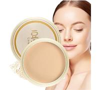 Polvo de leche de soya corrector y fijador, cobertura duradera, suavizante y control de grasa, base de maquillaje de fijación, para todo tipo de piel.