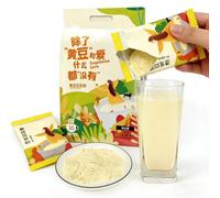 Polvo De Leche Soya Amarilla 750g - Sin Azúcar Ni Aditivos, Hecha Con Entera, 30 Sobres Para Preparar En Segundos Casa O La Oficina