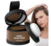 Polvo de línea capilar, polvo de línea capilar Verroni, mejora la línea capilar, el polvo de línea capilar oculta instantáneamente el cabello, polvo para el cabello Orangalert, el polvo de línea