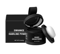 Polvo de línea capilar - Sombra instantánea del color del cabello - Corrector de cerdas grises | Uso de raíces y corrector gris con aplicador | Polvo de sombra de pelo duradero para adelgazar, raíces