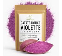 Polvo de Patata Dulce Morado - 100% Natural - Para Batido, Latte, Bowl & Pastelería - Super Alimento Rico en Nutrientes - 100 g