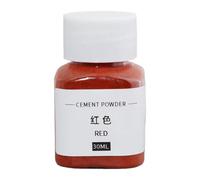 Polvo De Pigmento De Óxido - Tinte Para Hormigón De Hierro De 30 Ml | Colorante De Yeso De Cal, Cemento, Yeso | Tinte Artístico Que No Se Descolora Para Proyectos De Decoración Del Arte De La