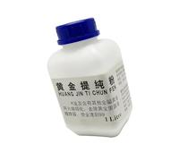 Polvo de purificación de oro de alta pureza, solución profesional de refinación de metal, botella de 100 g o 450 g para procesamiento seguro de polvo electrónico de procesamiento de chatarra