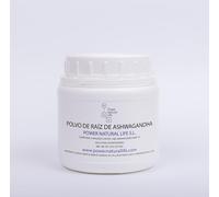 Polvo de Raíz de Ashwagandha Bio Power Natural Life | Procedente de Agricultura Ecológica | 100% Pura Sin Añadidos | Envase de 250 gr | Producto Vegano