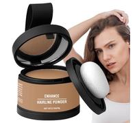 Polvo de raíz para cabello, polvo de rayita, Polvo de sombra para el cabello para cubrir raíces con aplicador, Corrector de cabello resistente al agua y de larga duración, herramienta de sombreado de