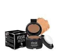 Polvo de retoque de raíz, corrector de raíces para hombres y mujeres (marrón claro, 4 g, 1 unidad)