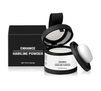 Polvo de retoque de raíz para el cabello, polvo de rayita que oculta instantáneamente la pérdida de cabello, mejora el polvo de rayita (White)