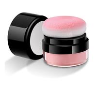 Polvo de rubor de 1 por ciento, contorneo de la cara polvo de rubor de aire mate, polvo de rubor en polvo suave y polvo suelto de rubor natural con hojaldre de champiñones para niñas y mujeres