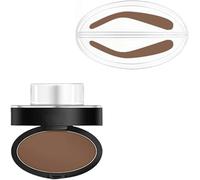 Polvo de sello de cejas, juego de sellos de cejas impermeable, polvo de sello de cejas, herramienta de definición de cejas apta para principiantes, crea una forma natural de cejas, impermeable y a