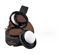 Polvo de sombra de pelo - 4 g de pintura resistente al sudor para retoques de raíces, producto cosmético impermeable para cubrir el cuero cabelludo, herramienta instantánea para mejorar las líneas del