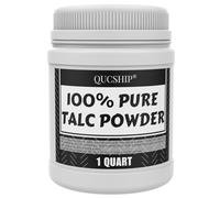 Polvo de talco súper pureza de 1 cuarto de galón
